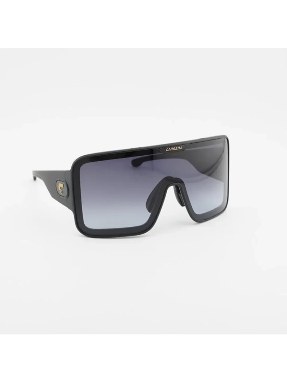 Exclusive Sale! Carrera FLAGLAB 15 0003 9O Sunglasses Black Shield Frame